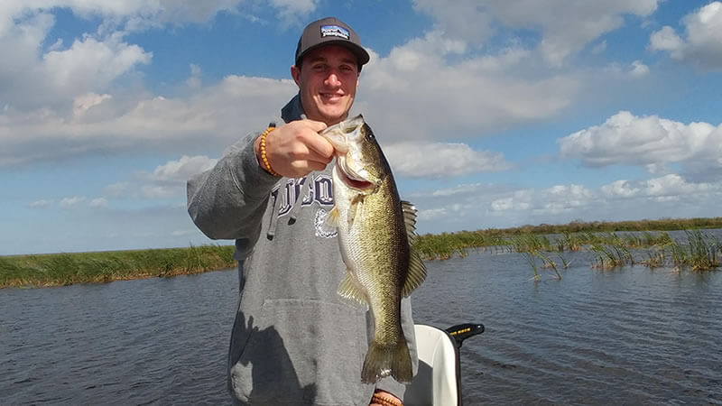 Finding Some Spots and Catching some Bass on Okeechobee