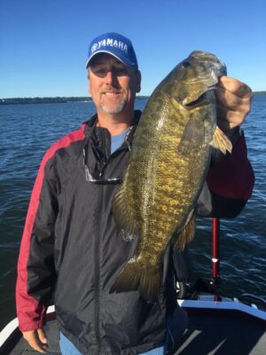 Andy and Frank from the Carolinas cash in on smallmouth bass