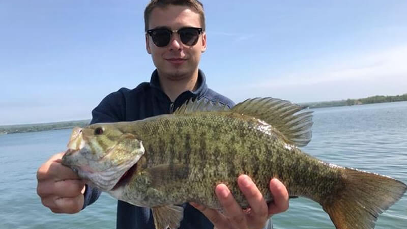Erie Smallmouth Bass Fishing