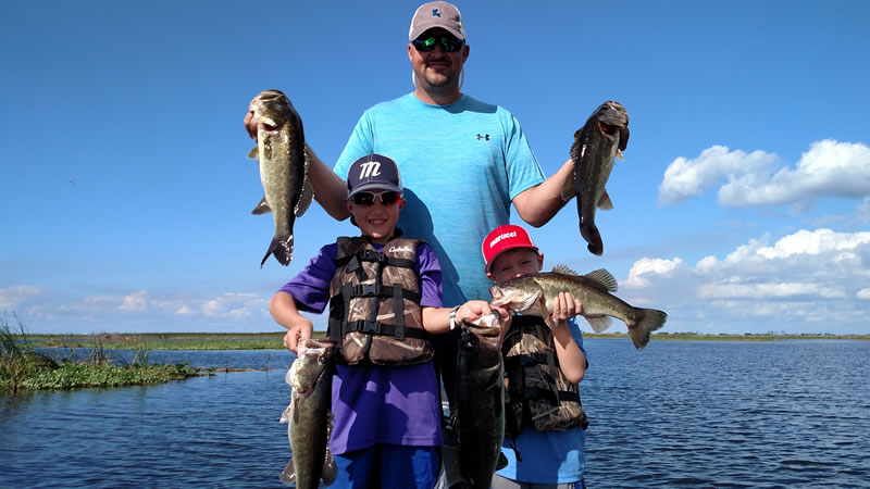 Highlighting key locations for bass fishing in Florida.