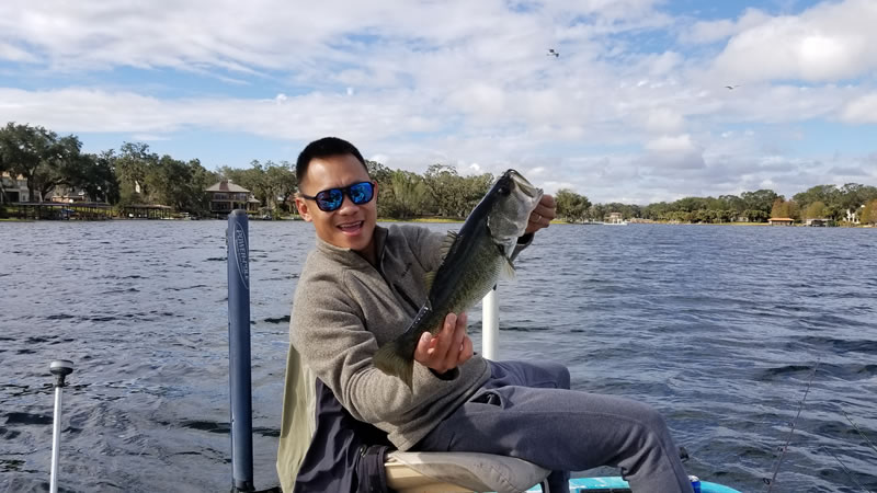 Kissimmee Fishing Trip with Big Numbers of Largemouth Bass 1 Kissimmee Fishing Trip