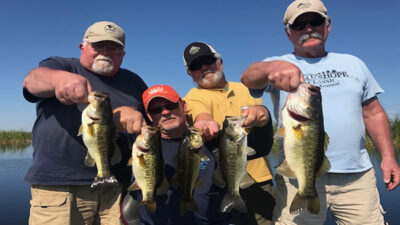 Adrian and Fred from Michigan on the Harris Chain of lakes