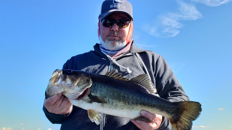 January Kissimmee Bass Fishing Report for Largemouth Bass 2 January Kissimmee Bass Fishing 4