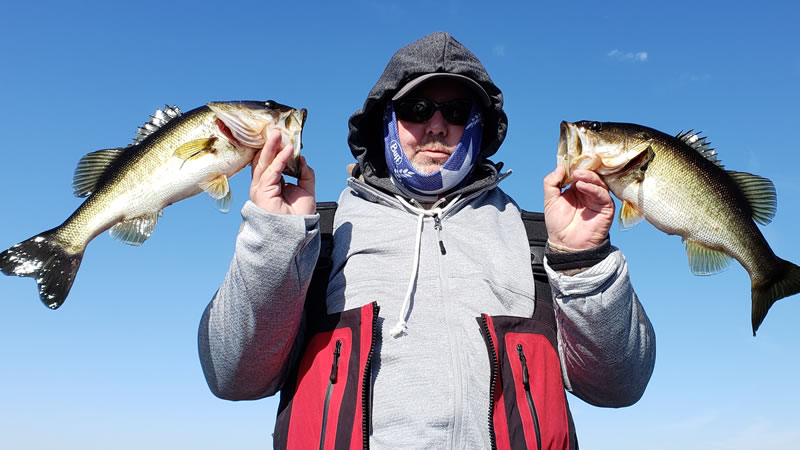 January Kissimmee Bass Fishing Report for Largemouth Bass 3 January Kissimmee Bass Fishing 3