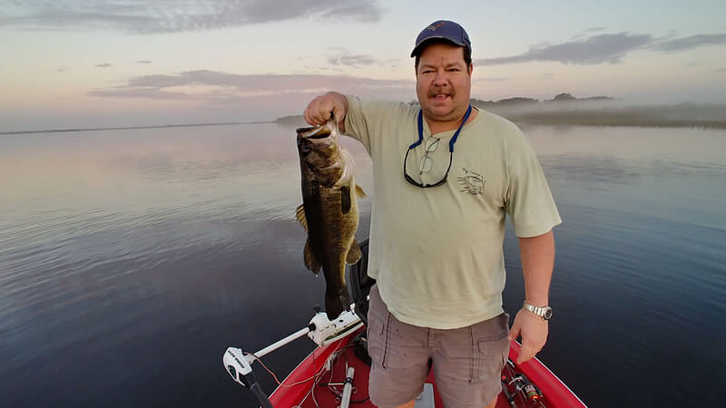Double Up Bass Fishing in Central Florida on Lake Toho 3 Double Up Bass Fishing 4