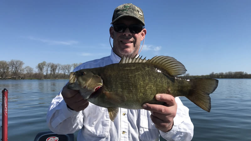 Return Spring Smallmouth Fishing 2