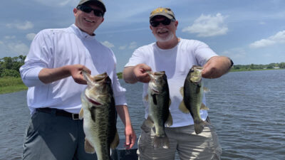 Artificial Summertime Bass Fishing on Florida Chain of Lakes