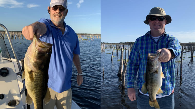 Awesome Rodman Reservoir Fishing for Florida Largemouth Bass 3 Awesome Rodman Reservoir Fishing 1